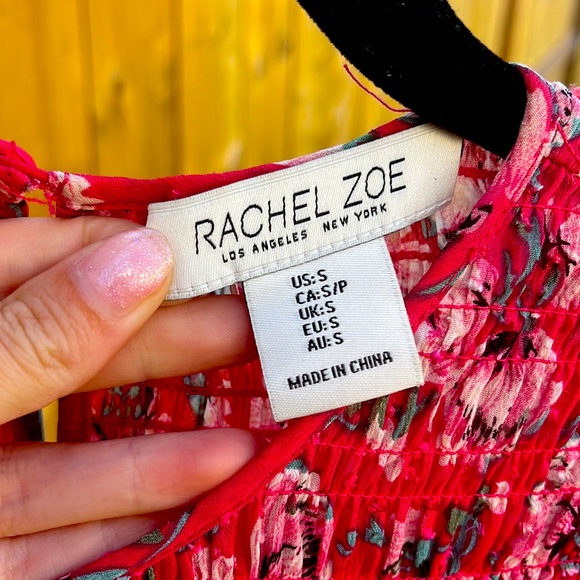 Rachel Zoe Pink Floral Dress - Picture 4 of 7